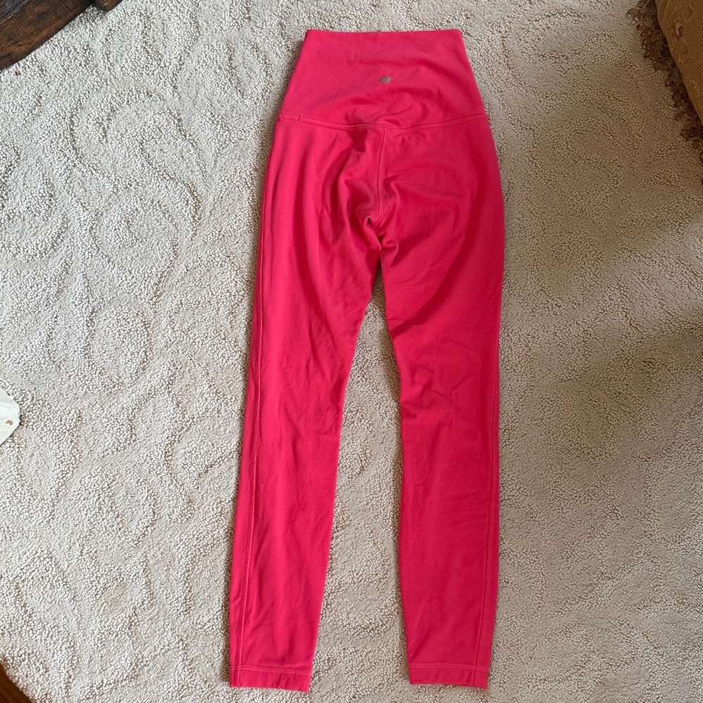 lululemon athletica Women's Align 25 leggings hot pink size 0